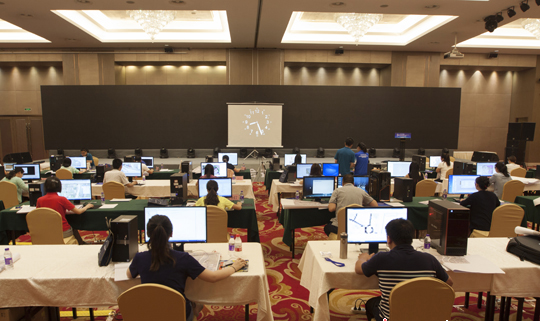 測繪技藝多日苦練終有成,南方測繪杯拉開帷幕 測繪技藝多日苦練終有成,南方測繪杯拉開帷幕